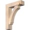 Ekena Millwork Imperial Block Smooth Bracket w/ Offset Brace, Douglas Fir, 7 1/2"W x 28"D x 36"H BKT0806X28X36IMP05SDF - alternate 1